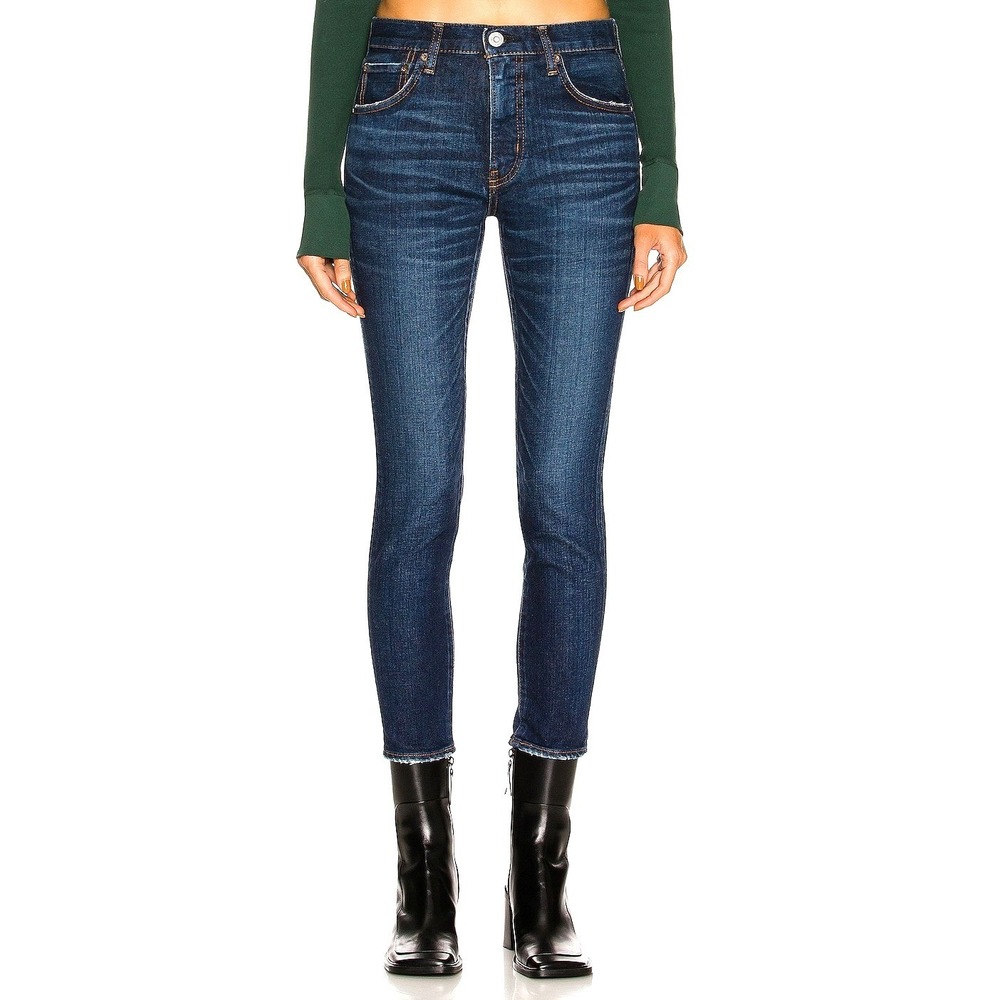 Moussy Vintage Denim Cicero Skinny Ankle Jean‎ Dark Blue Wash MV Japan Size 29